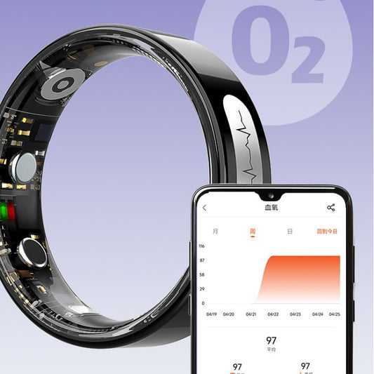 Smart Ring With Heart Rate ECG ER08 Sleep