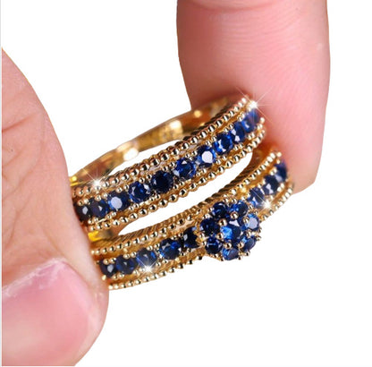 Geometric Ring Women's Shiny Fashion Ring