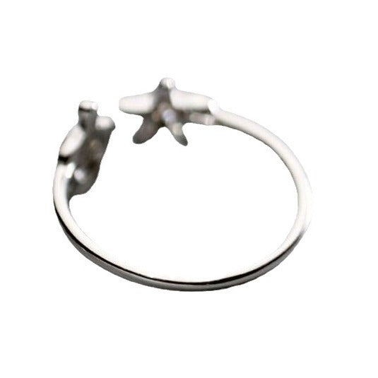 Graceful Mori Inlaid Zircon  Ring For Women